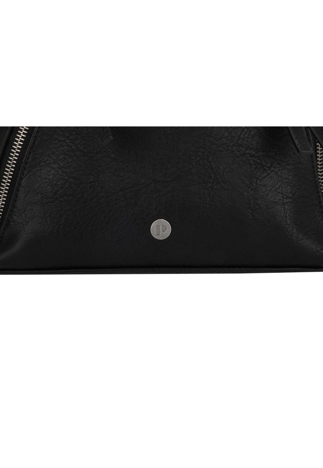 Cartera Bandolera Negro Pollini-5