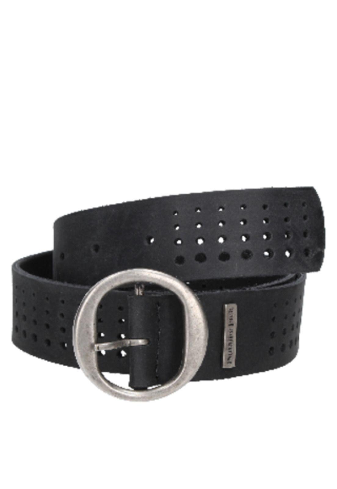Cinturón Cuero Mujer J003 Negro Panama Jack-0