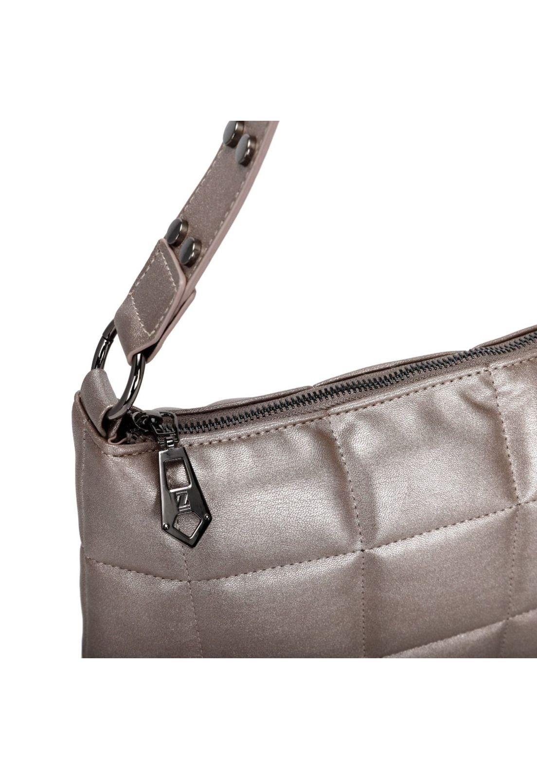 Cartera Gris Metalizado Zappa-3