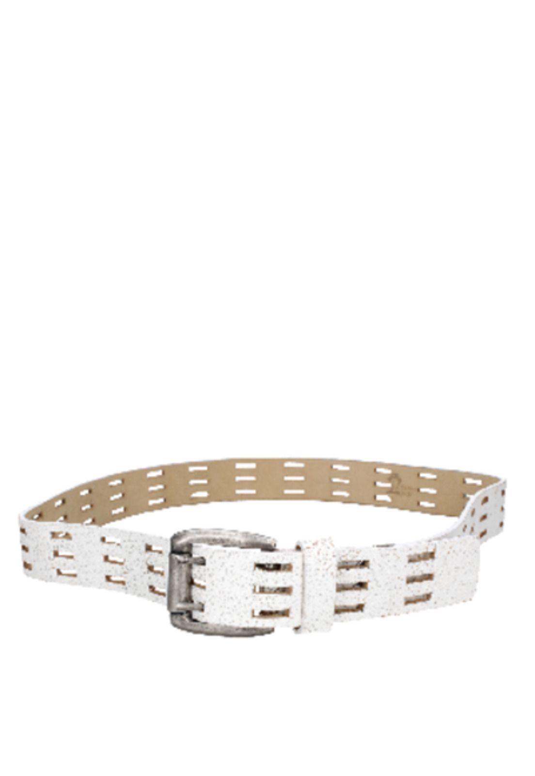 Cinturón Cuero Hombre J504 Blanco Panama Jack-0
