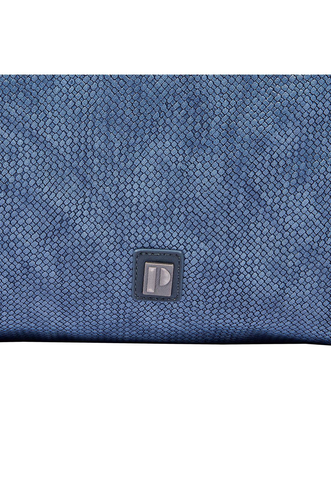 Mochila Mujer Azul Pollini-5