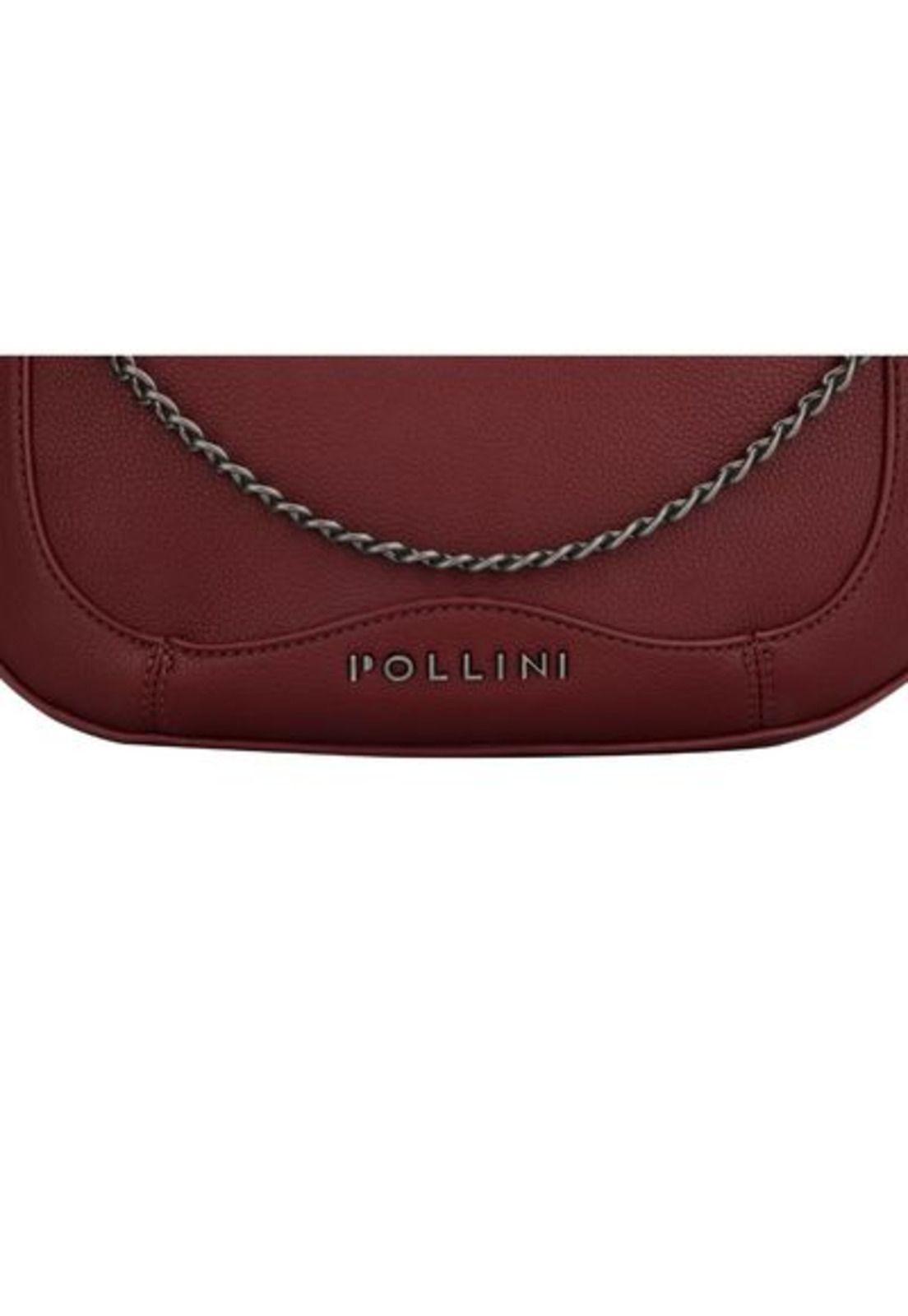 Cartera Burdeo Pollini-4