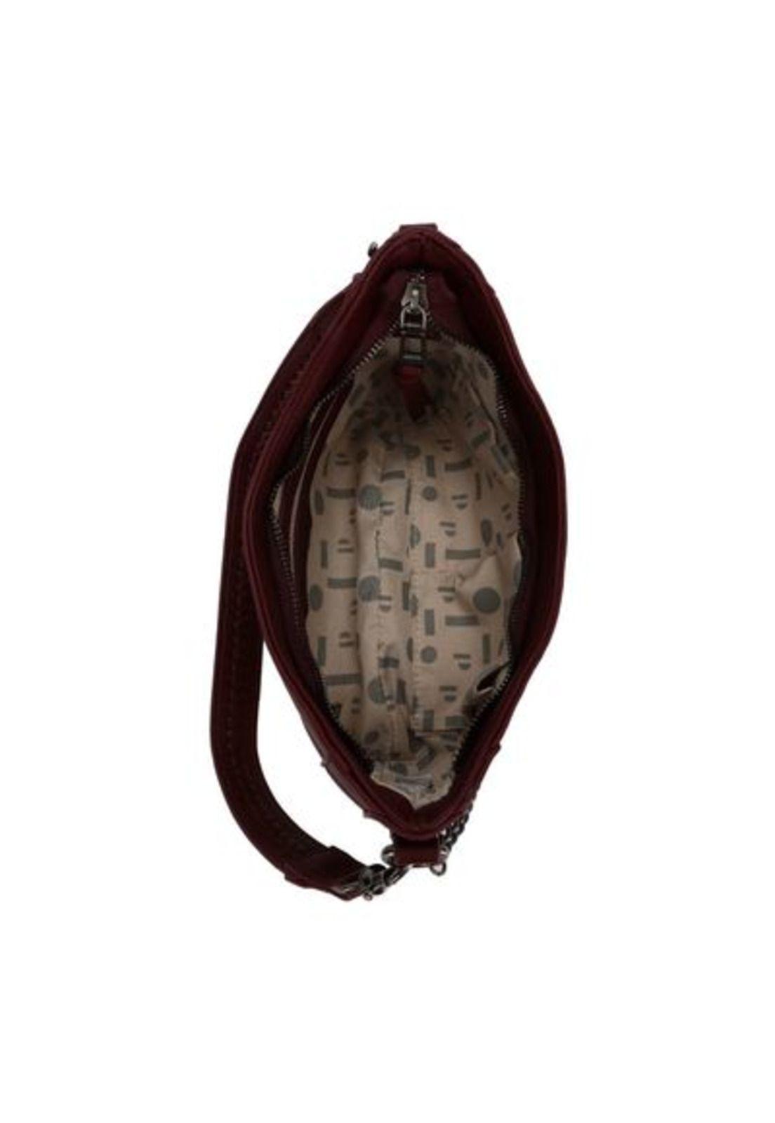 Cartera Burdeo Pollini-5