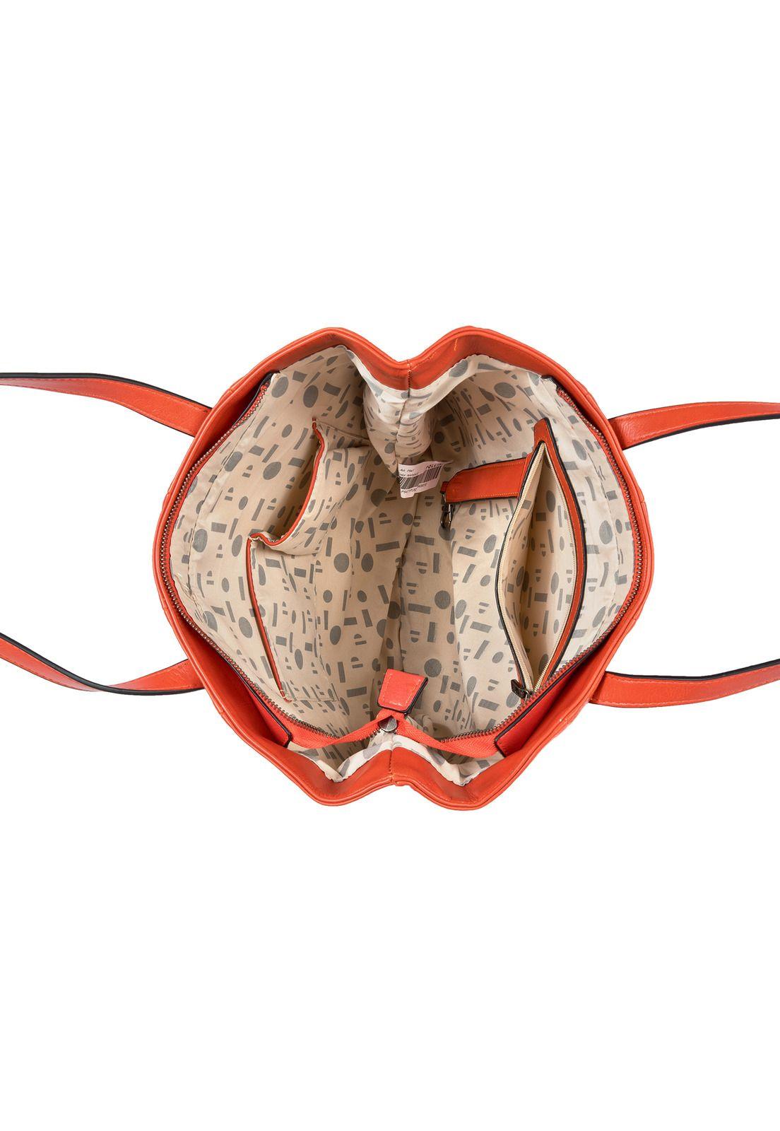 Cartera Naranjo Pollini-1