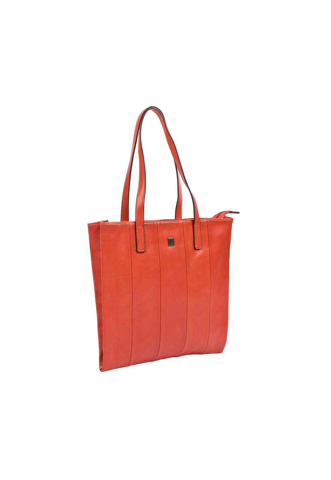 Cartera Naranjo Pollini-4