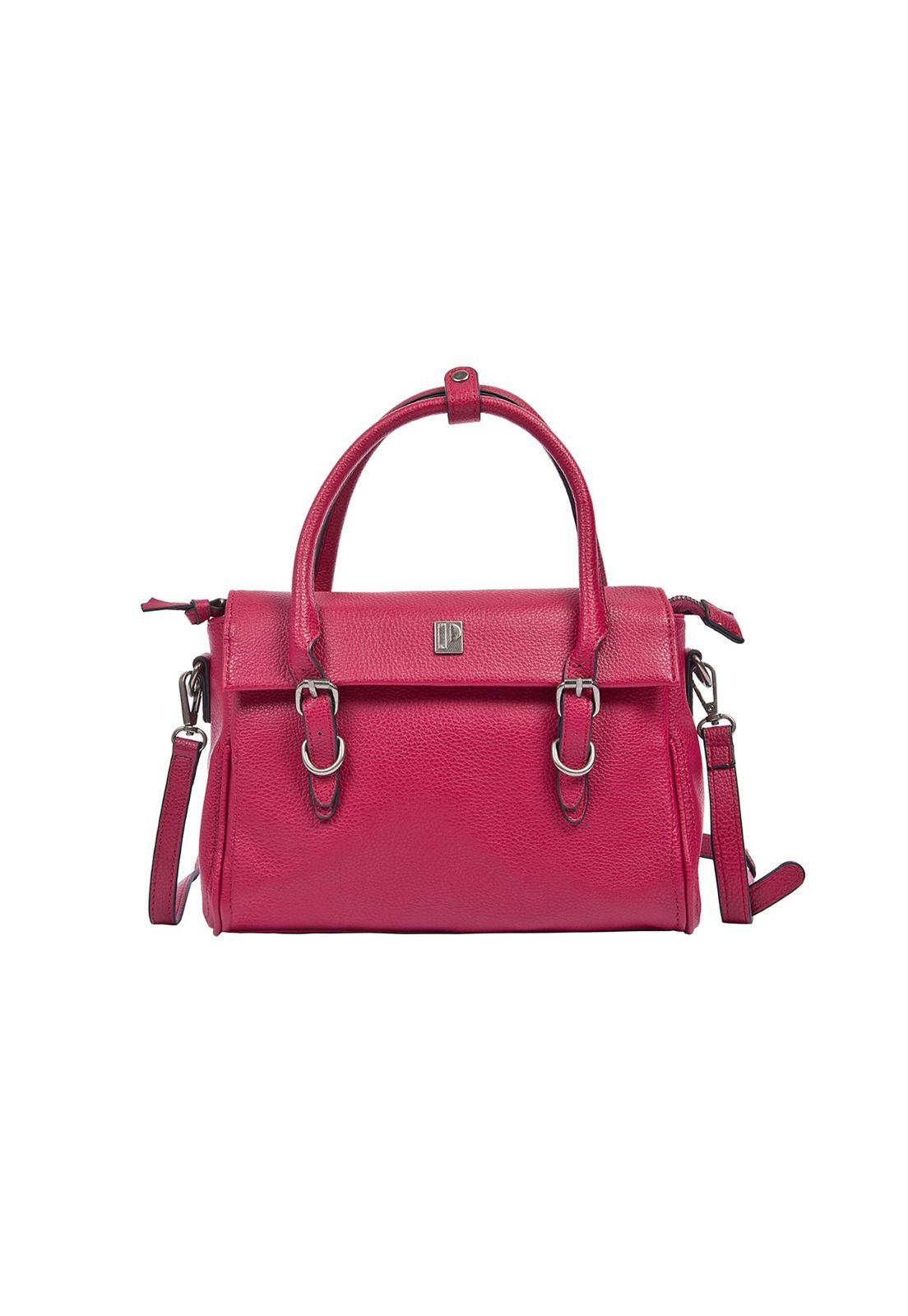 Cartera Bandolera Frambuesa Pollini-0