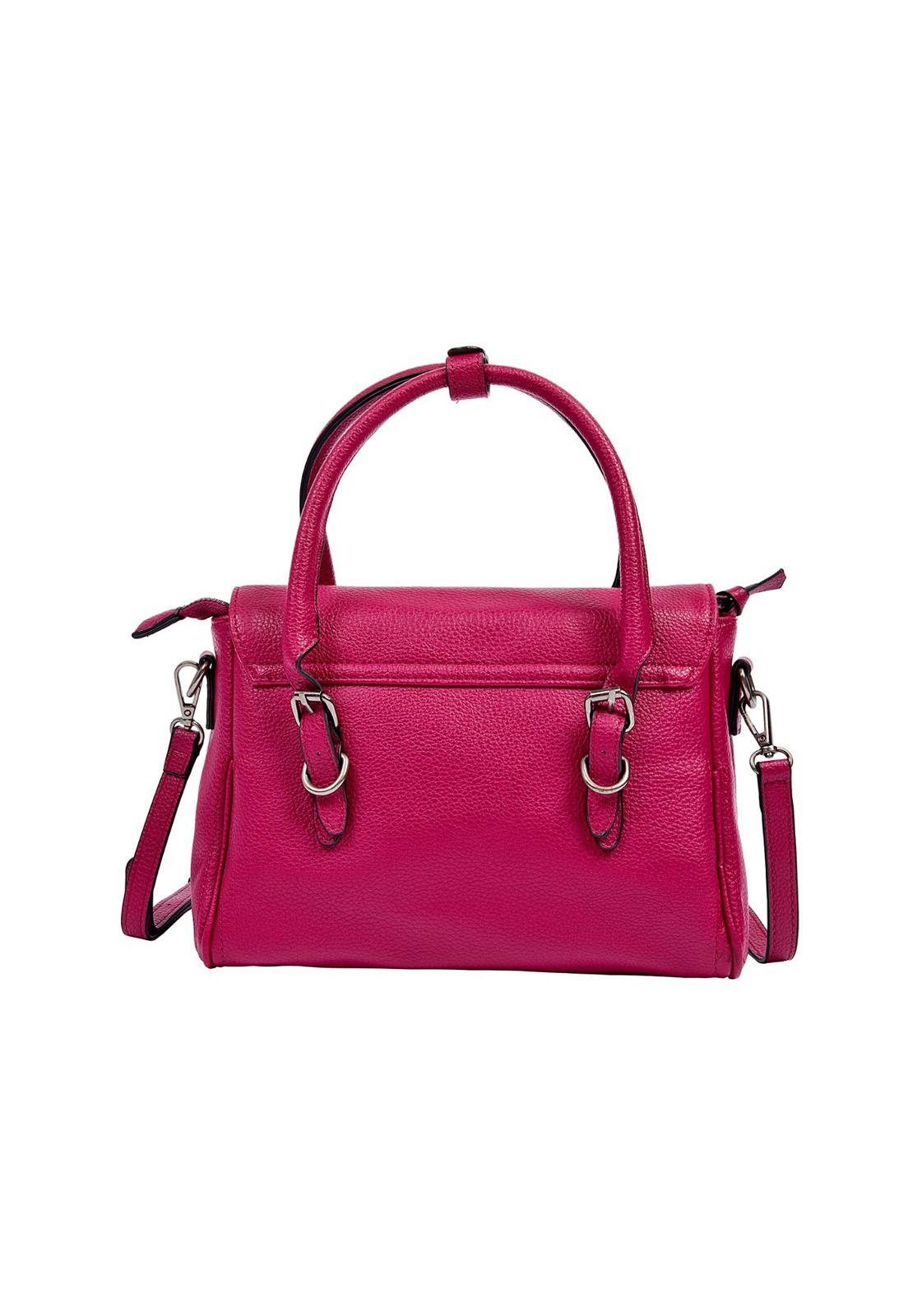 Cartera Bandolera Frambuesa Pollini-1