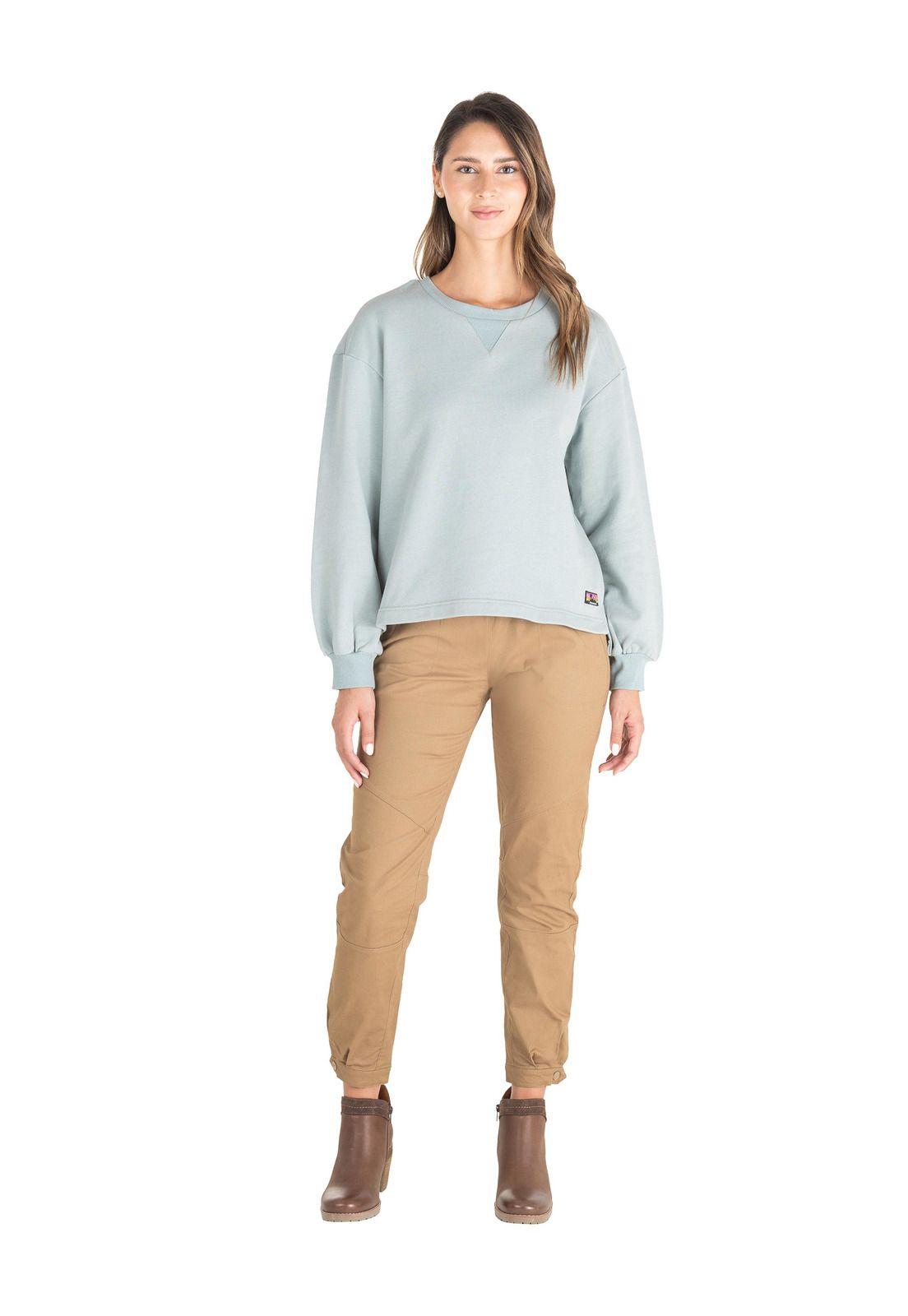 Polerón Mujer Celeste Panama Jack-3