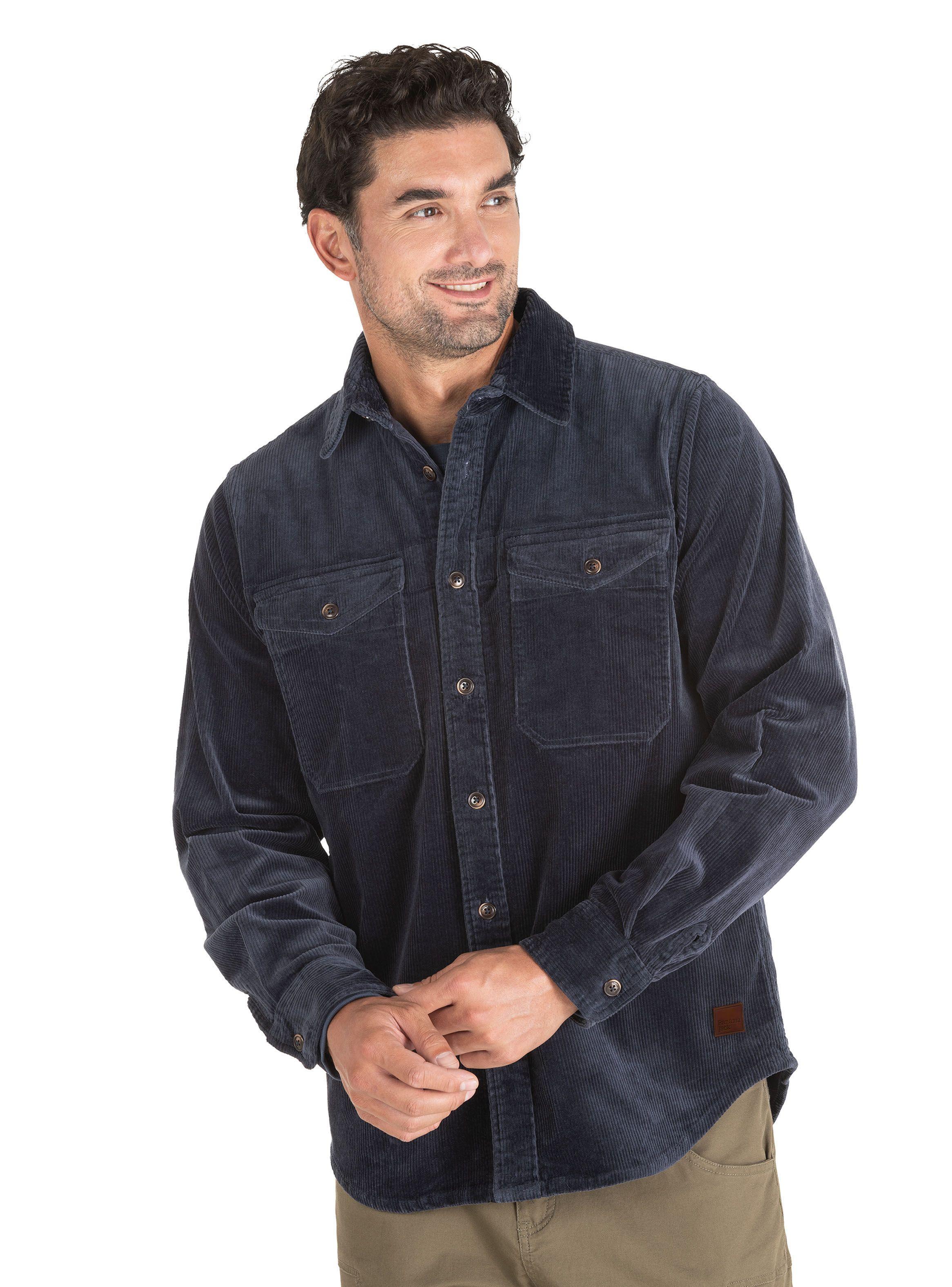 Chaqueta Cotelé Hombre Azul Panama Jack-0