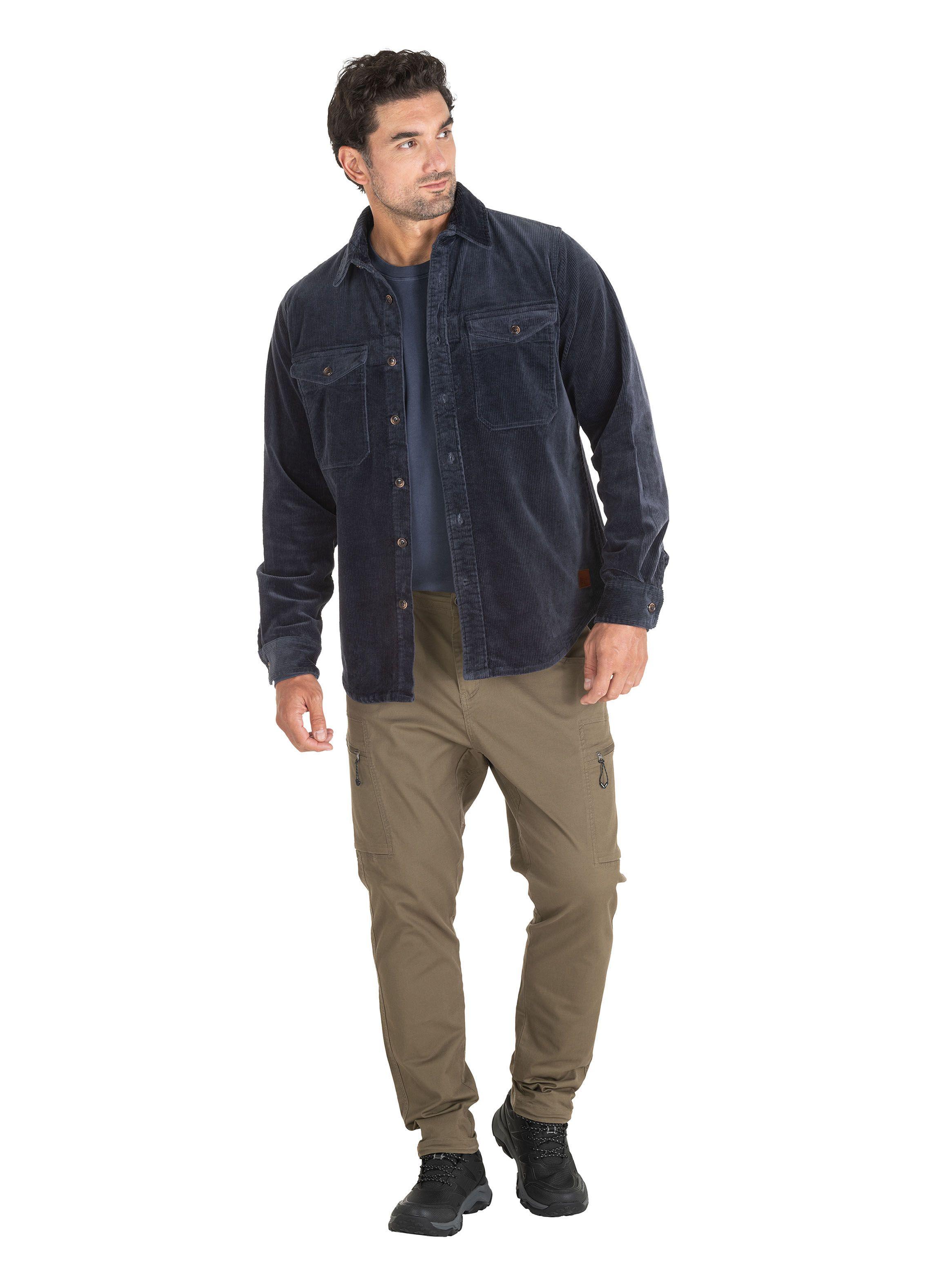 Chaqueta Cotelé Hombre Azul Panama Jack-3