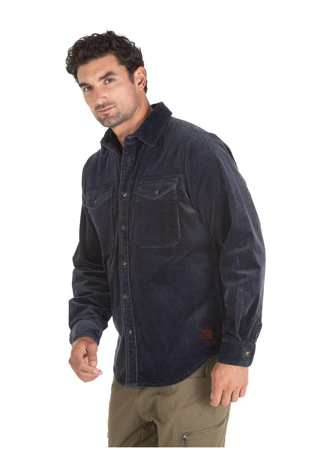 Chaqueta Cotelé Hombre Azul Panama Jack-2