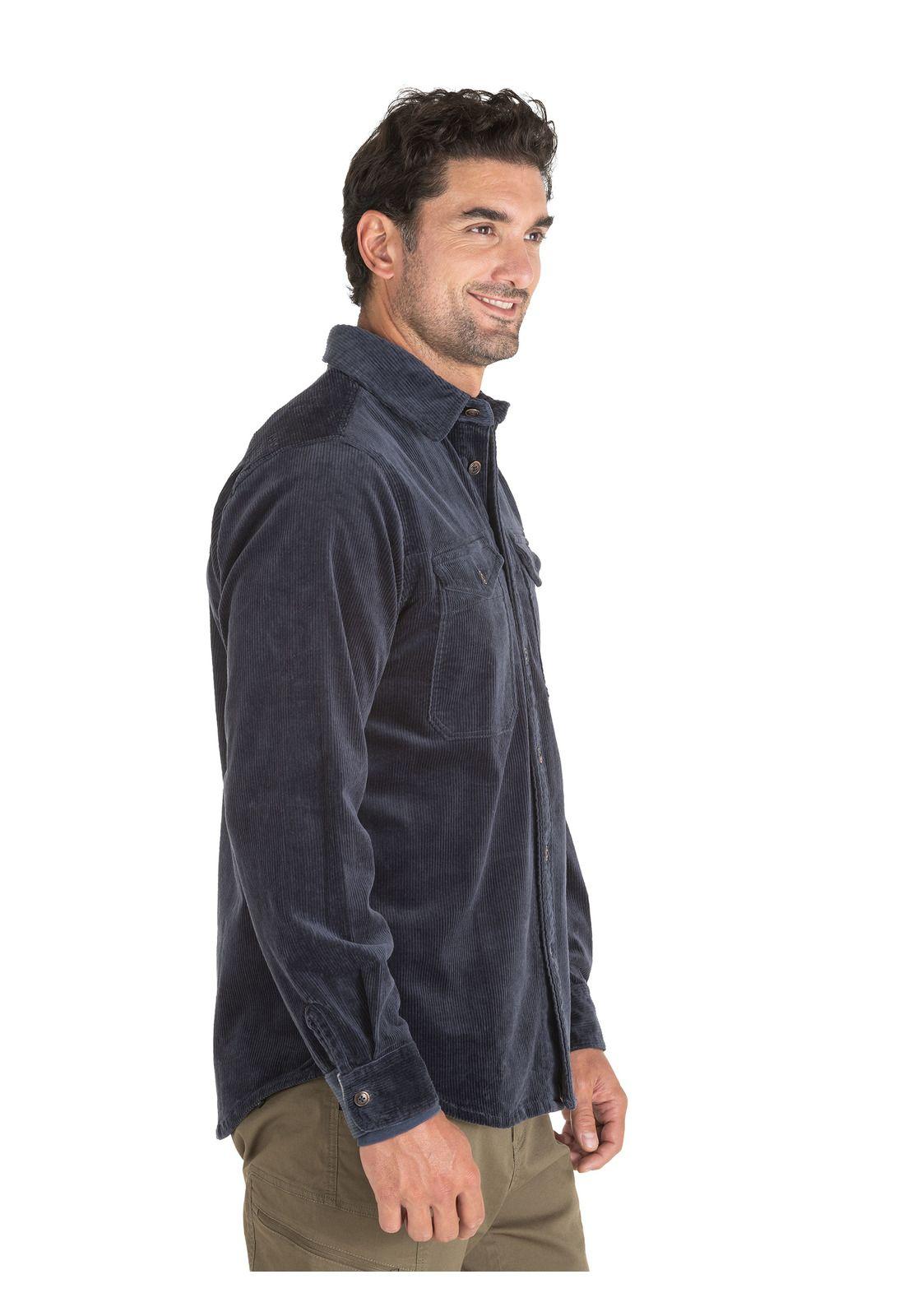 Chaqueta Cotelé Hombre Azul Panama Jack-5