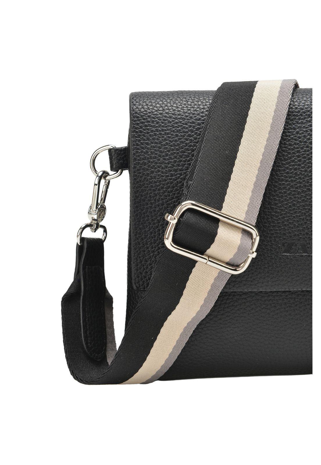 Cartera Bandolera Negro Zappa-5