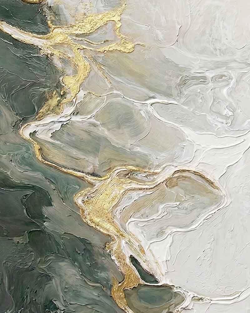 CUADRO CANVAS DECORATIVO GOLD 80X120 CM CON MARCO M50181 MARVY-3