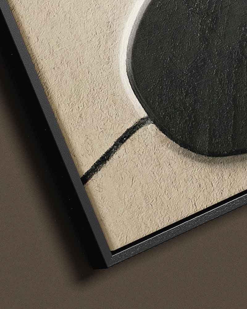 CUADRO CANVAS DECORATIVO NOIR  80X120 CM CON MARCO L50097 MARVY-2