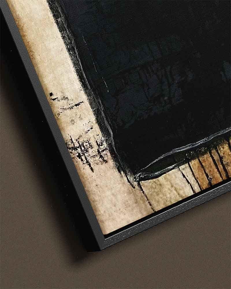 CUADRO CANVAS DECORATIVO NOIR 80X120 CM CON MARCO F50093 MARVY-2