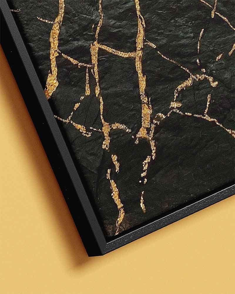 CUADRO CANVAS DECORATIVO GOLD 80X120 CM CON MARCO F50106 MARVY-2