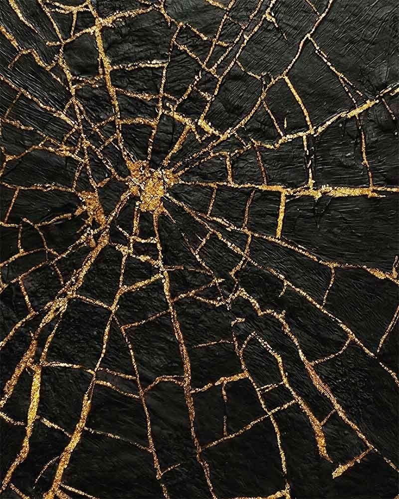 CUADRO CANVAS DECORATIVO GOLD 80X120 CM CON MARCO F50106 MARVY-3