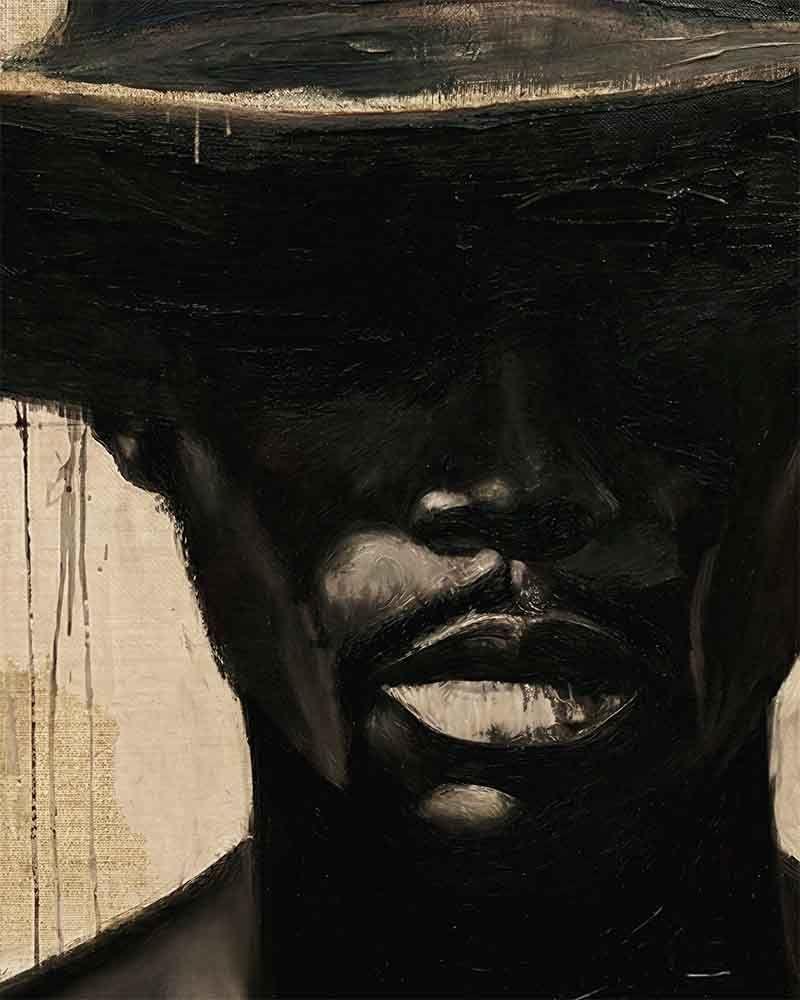 CUADRO CANVAS DECORATIVO NOIR  80X120 CM CON MARCO F50220 MARVY-3