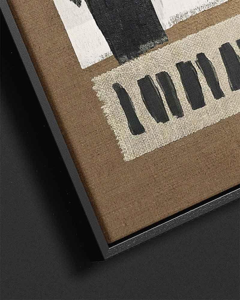 CUADRO CANVAS DECORATIVO TEXTURED 80X120 CM CON MARCO F50167 MARVY-2