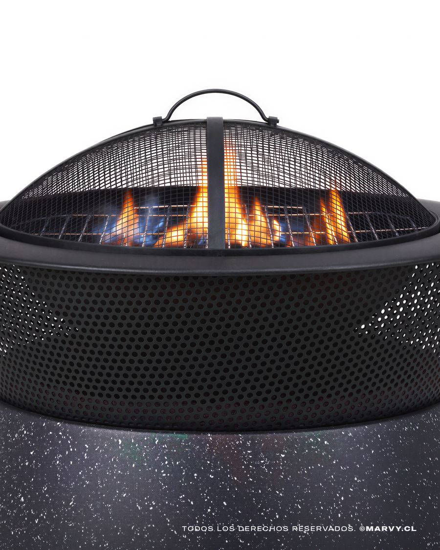 Brasero y parrilla BBQ Terra Zen 54 5 cm-2