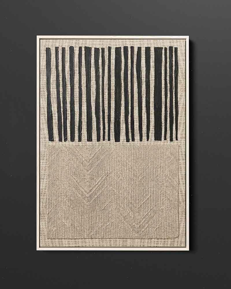 CUADRO CANVAS DECORATIVO TEXTURED 80X120 CM CON MARCO L40463 MARVY-1