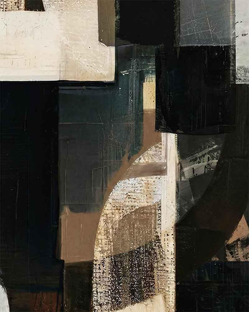 CUADRO CANVAS DECORATIVO NOIR 80X120 CM CON MARCO F50152 MARVY-3