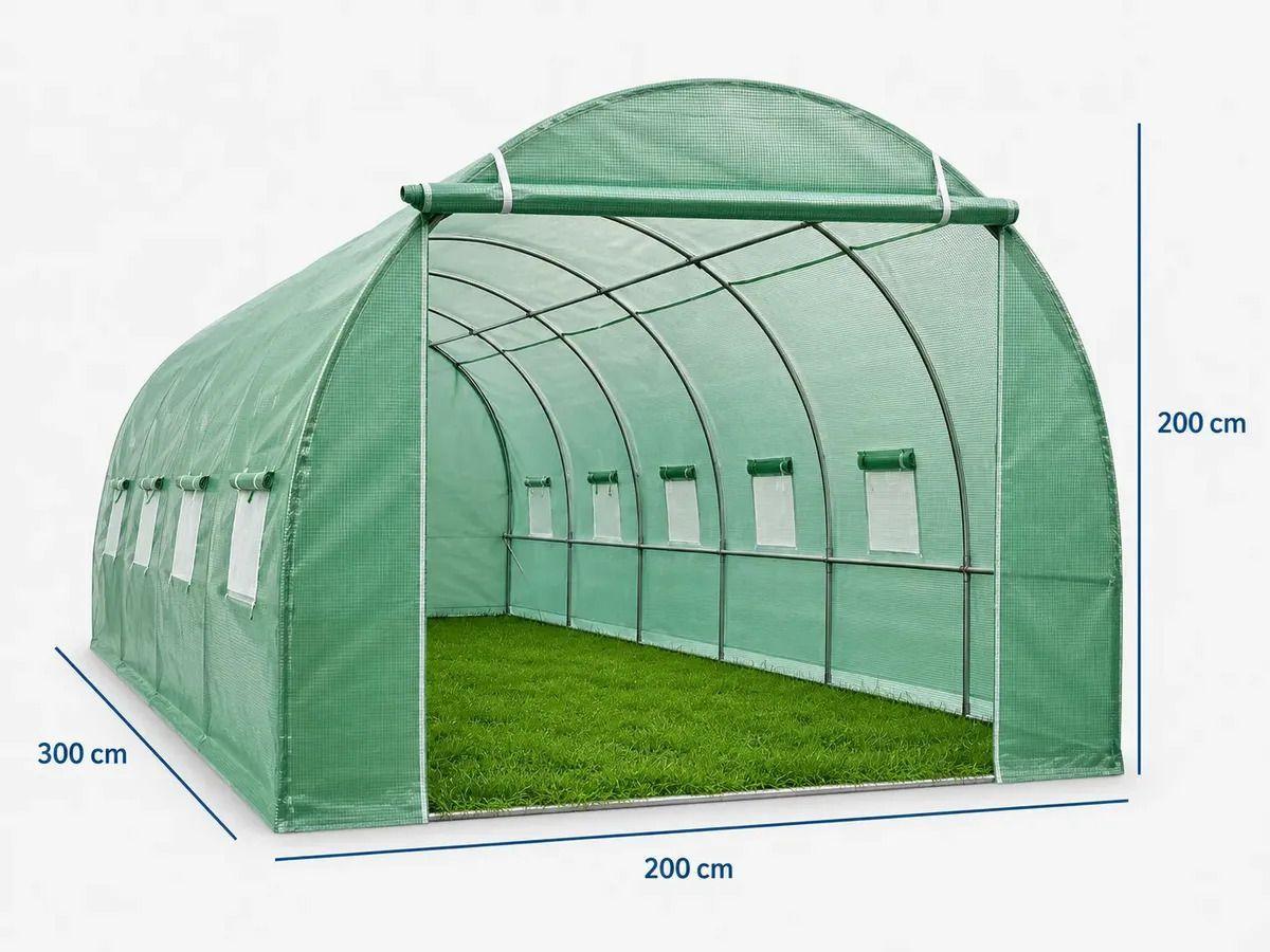 Invernadero Armable Tunel 6m² 2x3x2mts-5