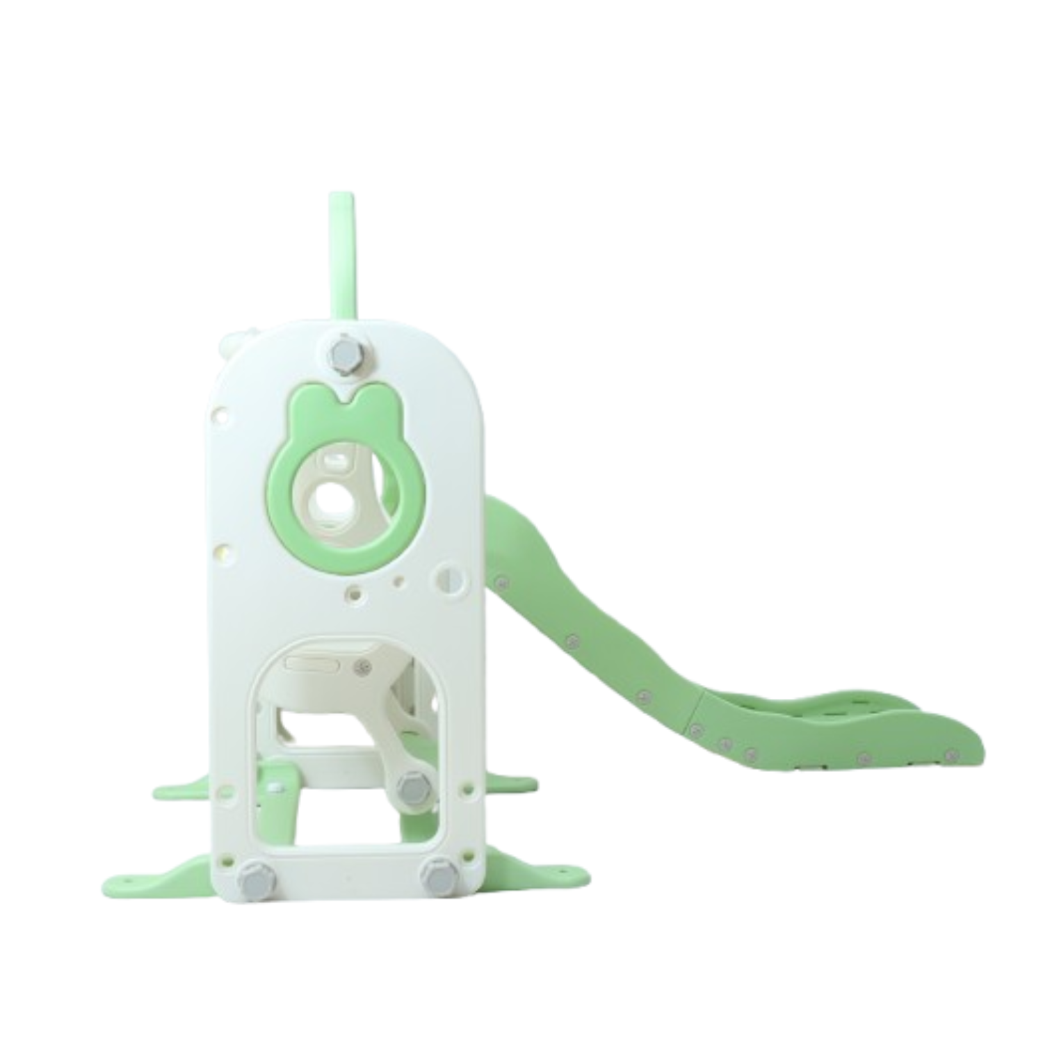 Resbalin 6 en 1 columpio aro telescopio almacenamiento y juego de perforacion verde-2