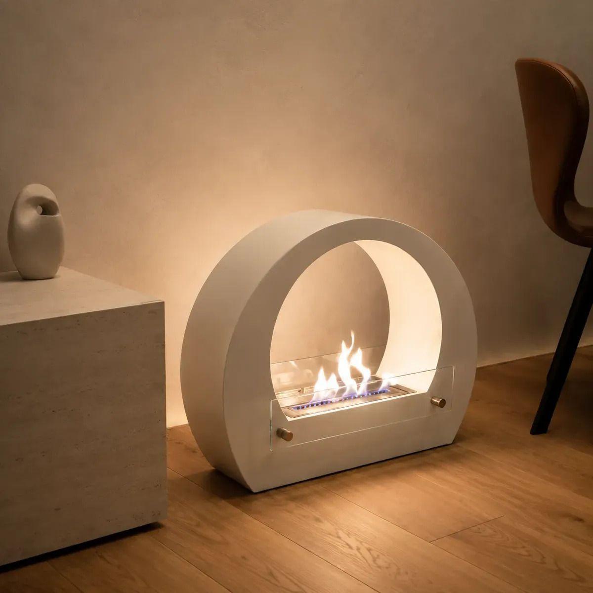 Fogón Decorativo De Mesa Bioetanol 35cm-1