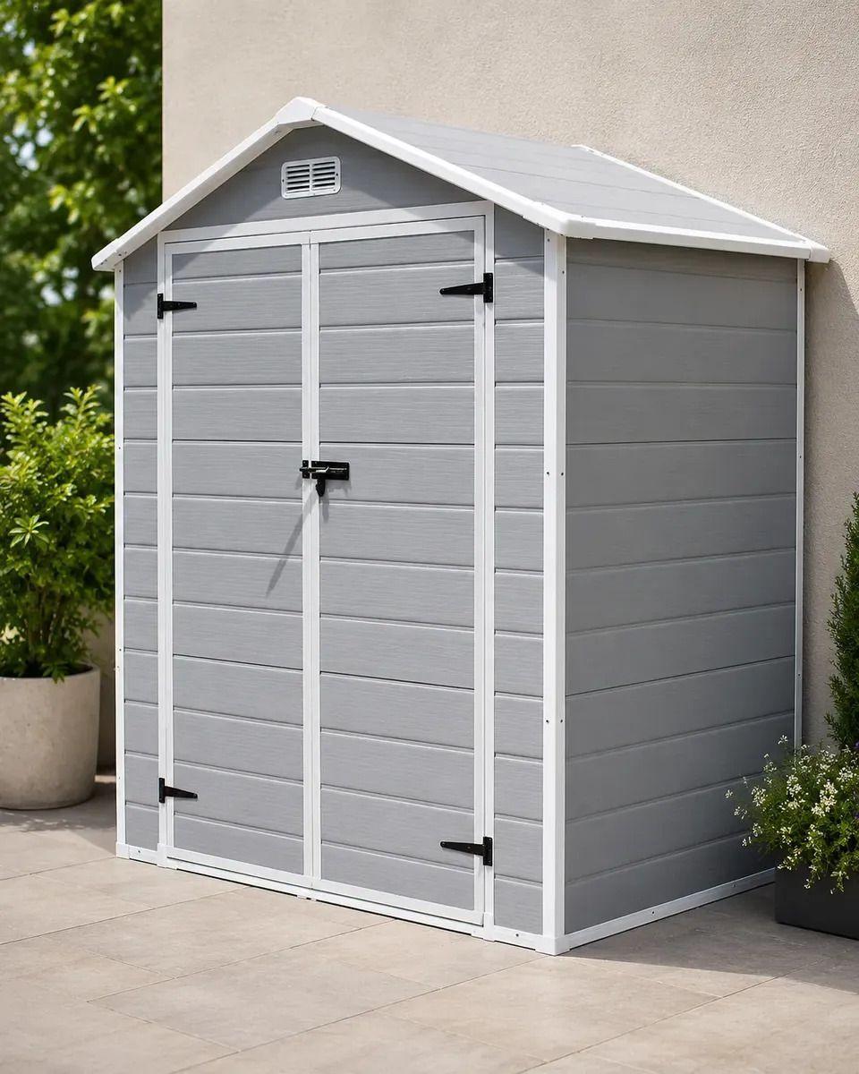 Bodega Jardin Plastico 182x134x210CM 2.44m2-3