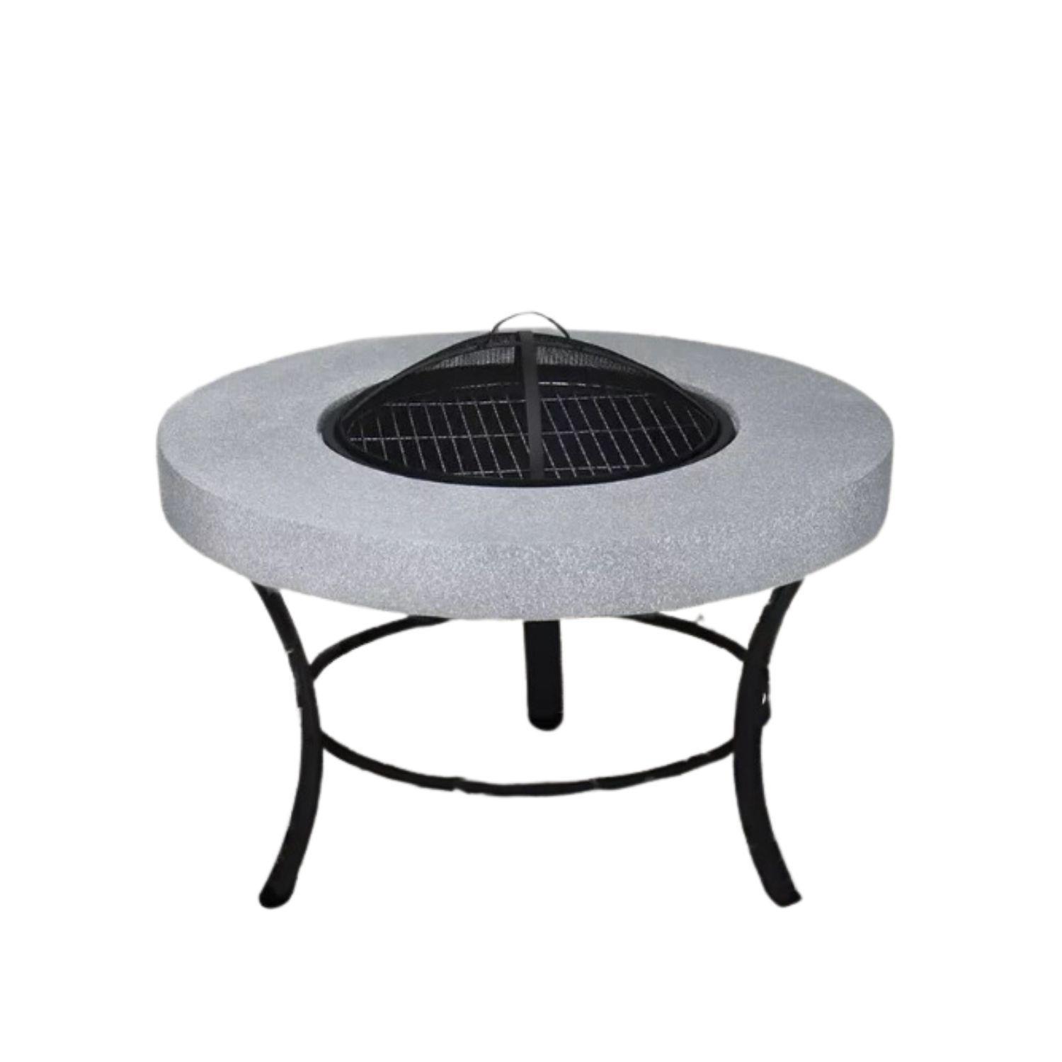 Fogon Parrilla a la Piedra Clasico 81x81x58.5cm-0