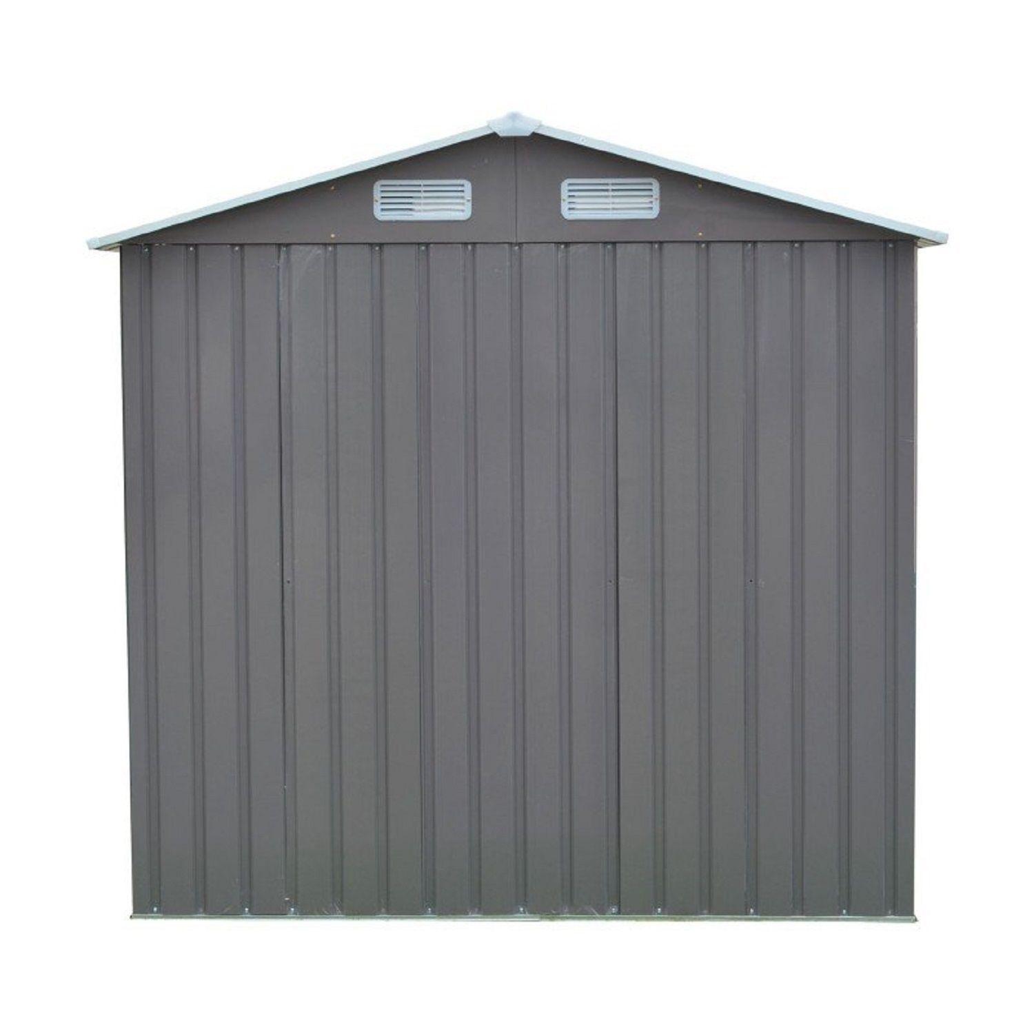 Bodega de Jardín Gris 2.44 mt2 195×125-5