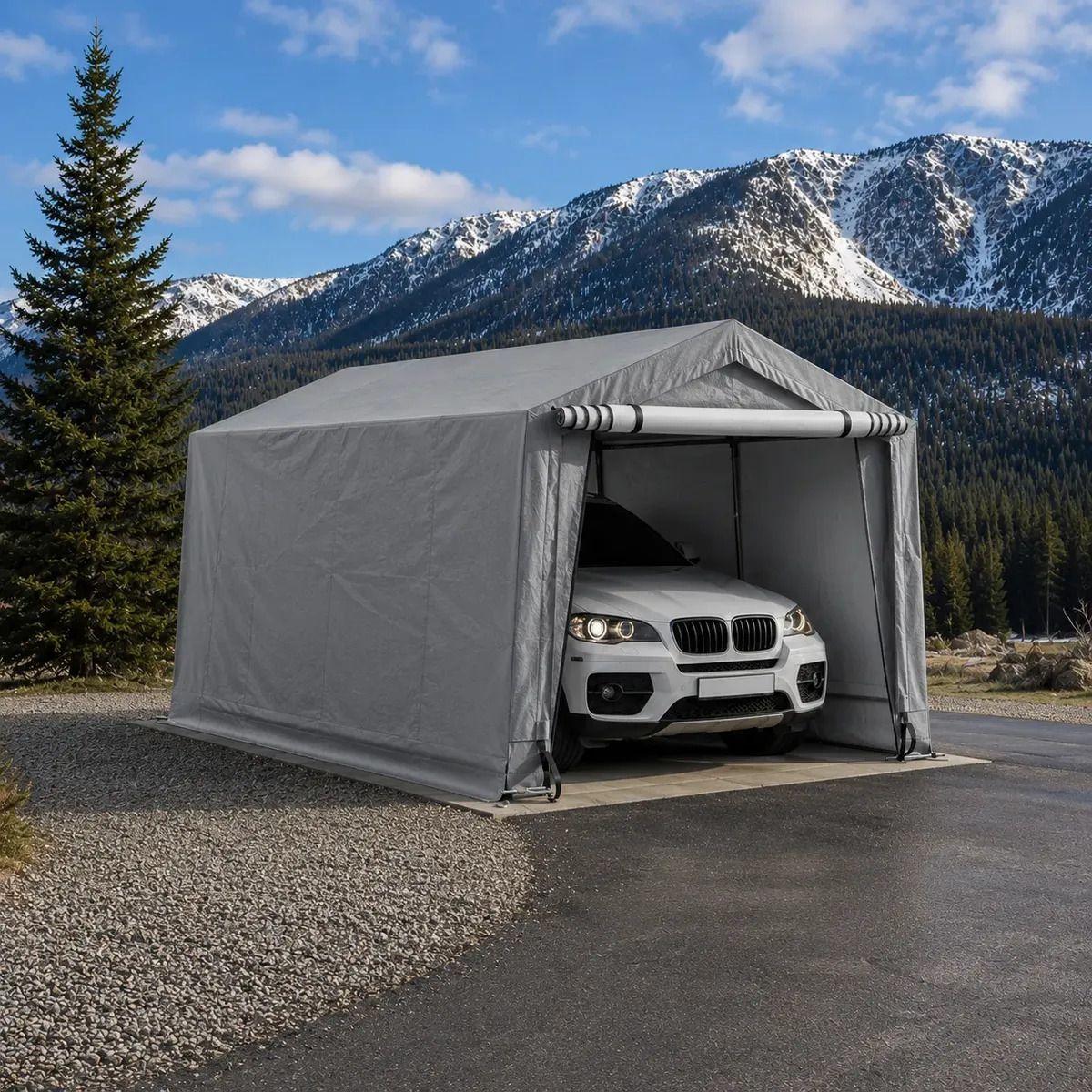 Carpa Garage Para Autos Armable 305x305x240cm-0