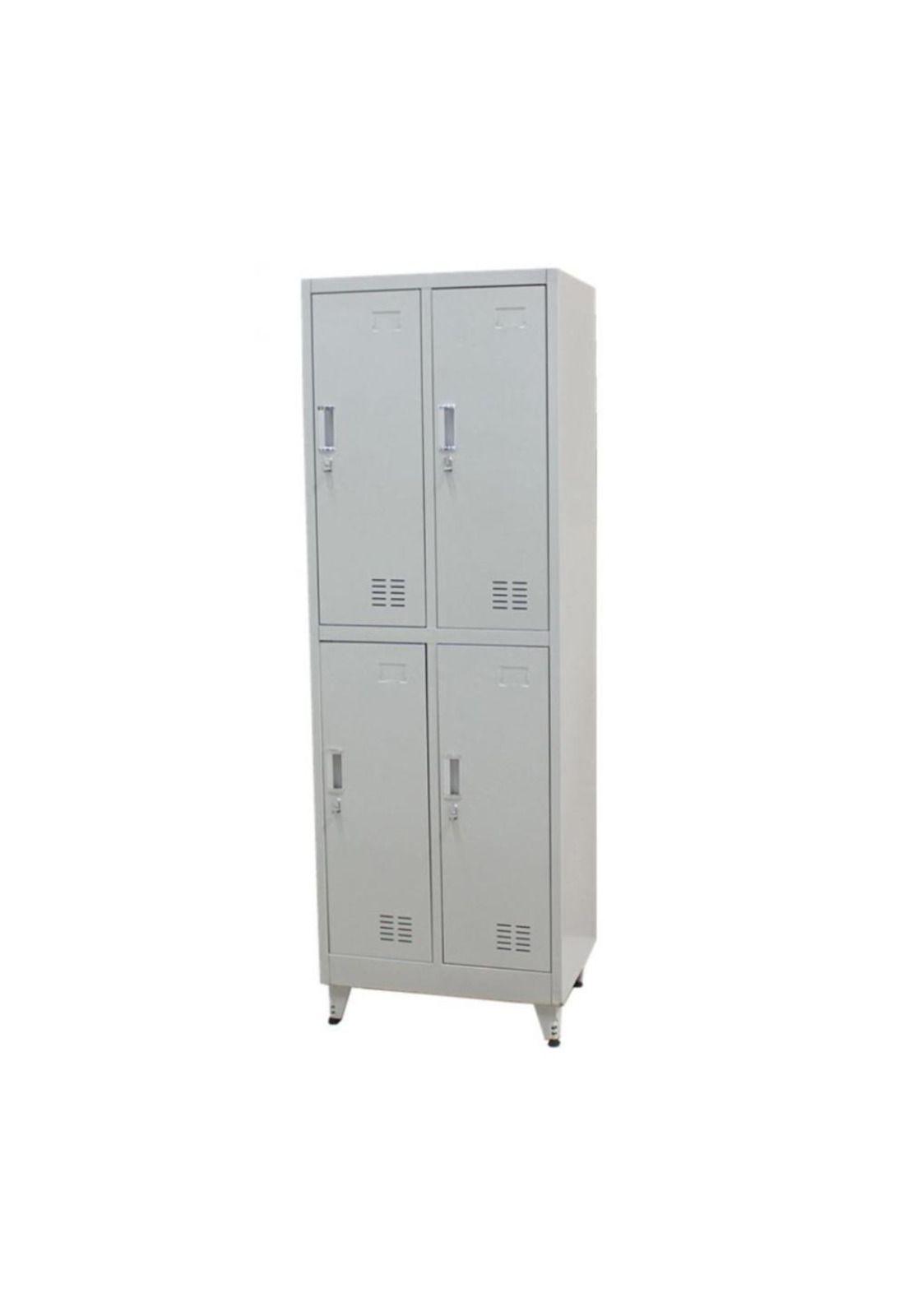 Locker 2 Cuerpos 4 Casilleros 180x60x45cm-2