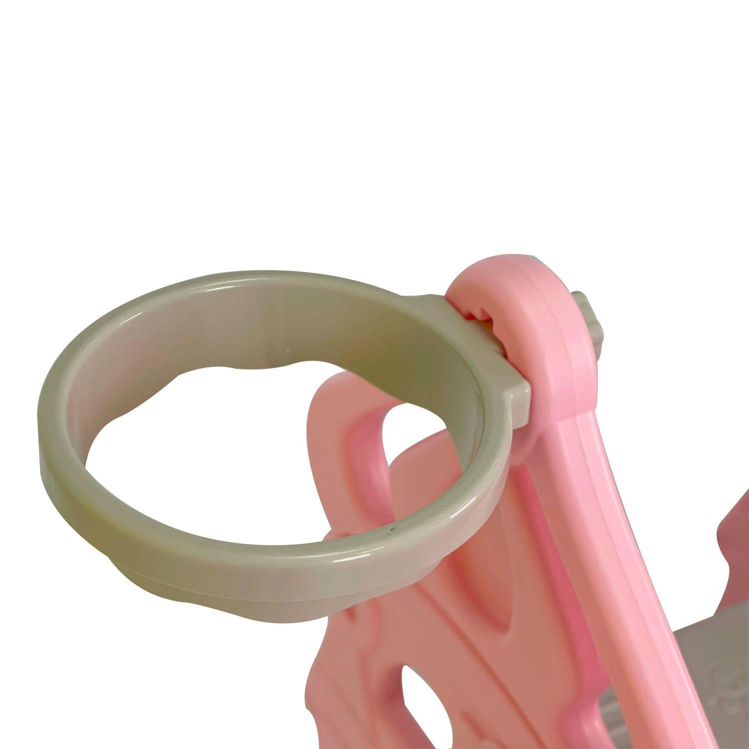 Resbalín 4 En 1 Columpio Aro De Baloncesto Bodega Rosado-3