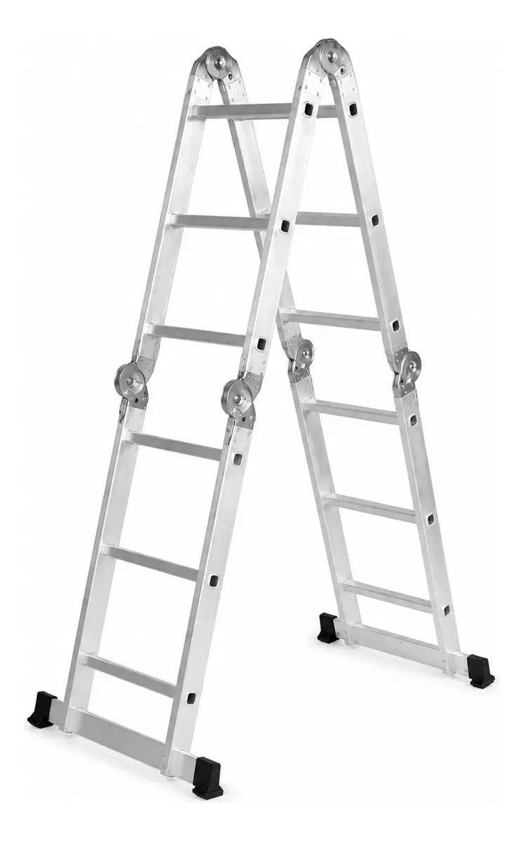 Escalera Multipropósito 3,5mt 12 Peldaños-3
