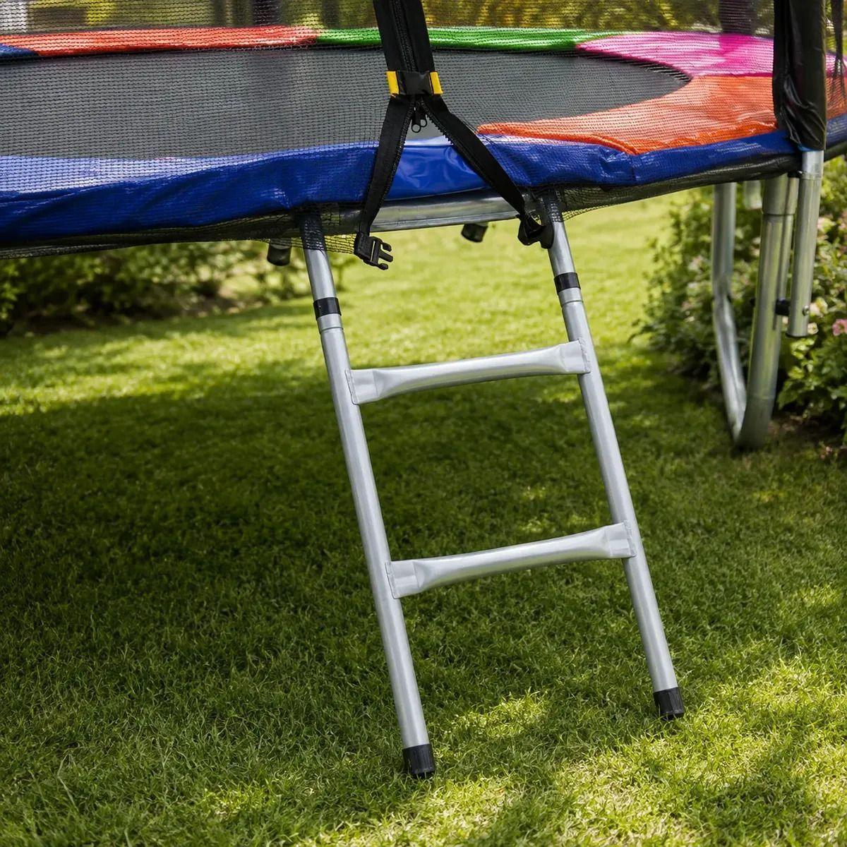 Cama Elastica IGpro con Malla y Escalera 4,27 mt 14FT-1