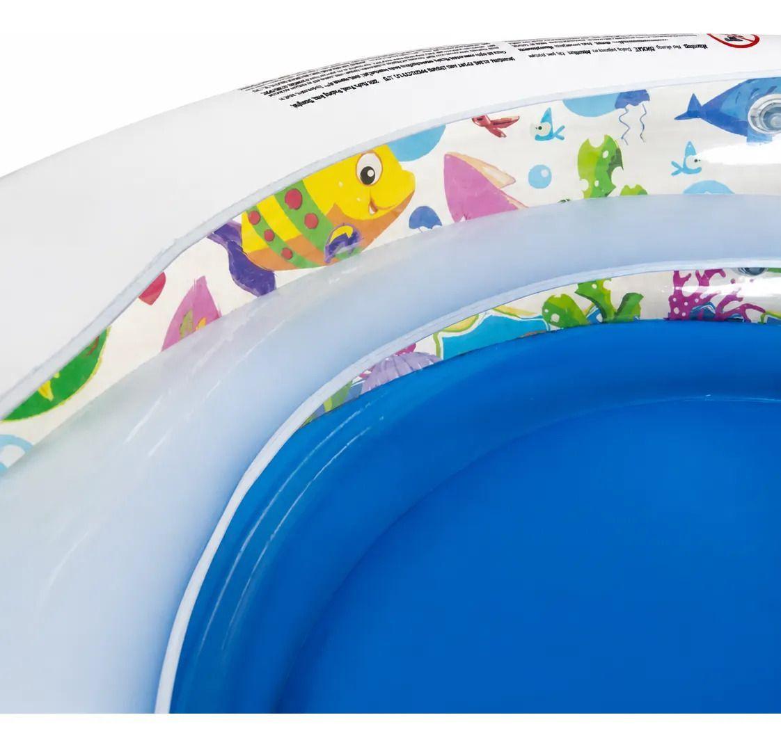 Piscina Inflable Peces 175x109cm-5