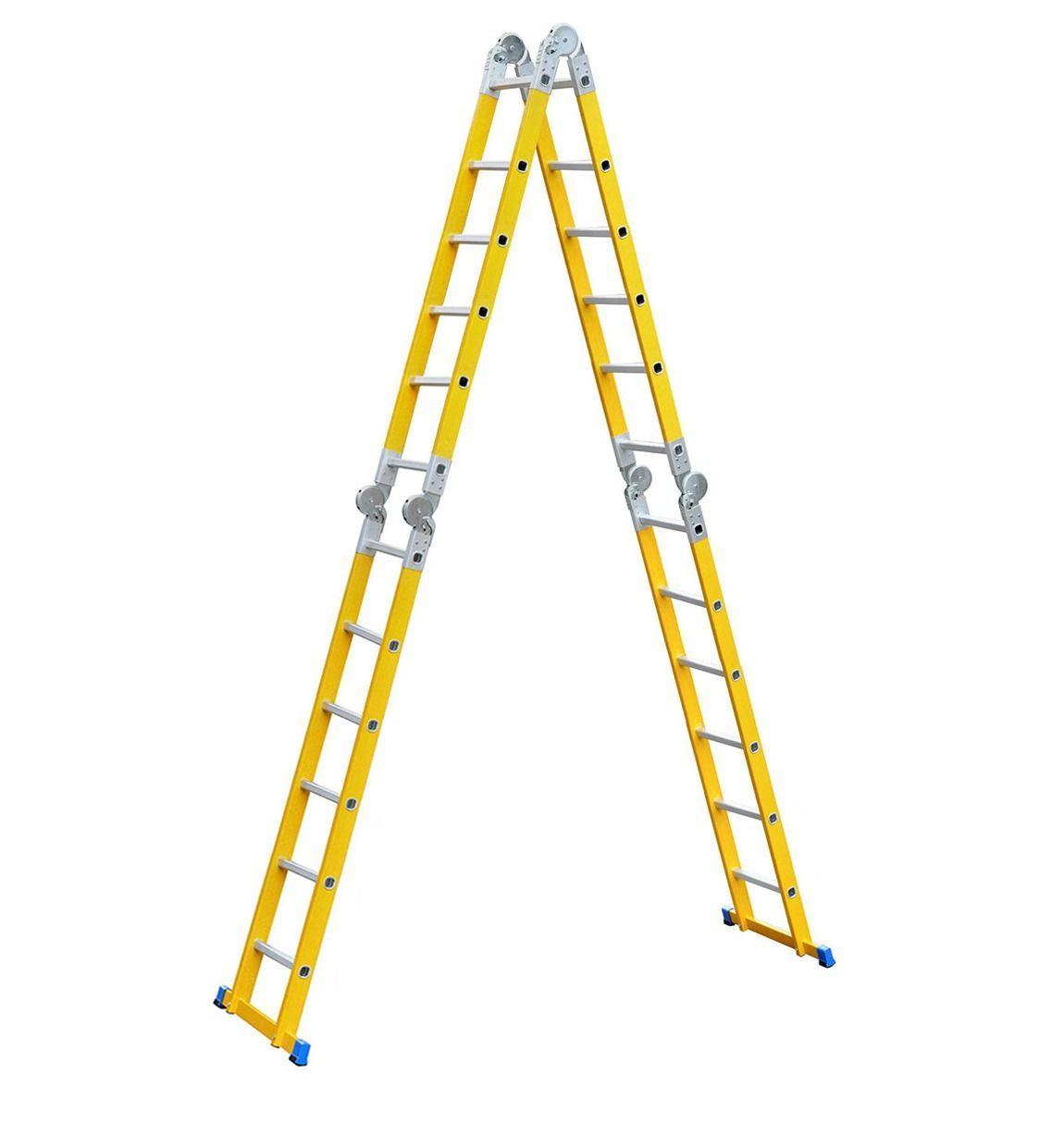 Escalera Fibra de Vidrio 6,9mt 24 Peldaños-0
