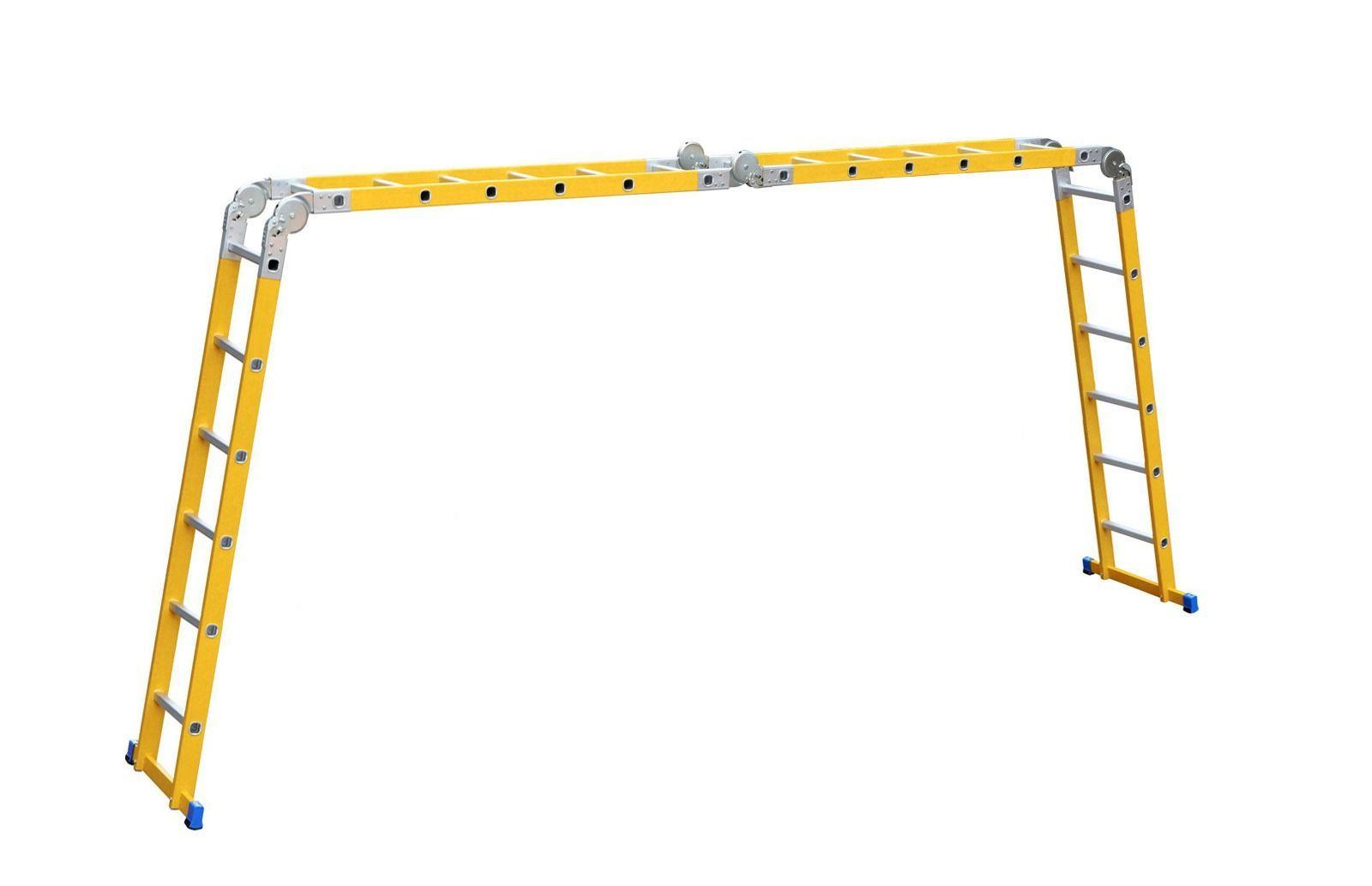 Escalera Fibra de Vidrio 6,9mt 24 Peldaños-1