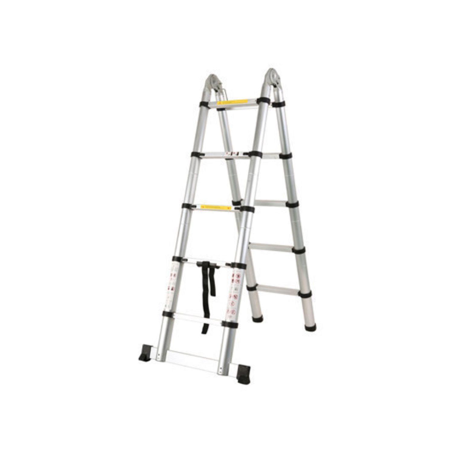 Escalera Telescopica aluminio multiuso 3,2m-2