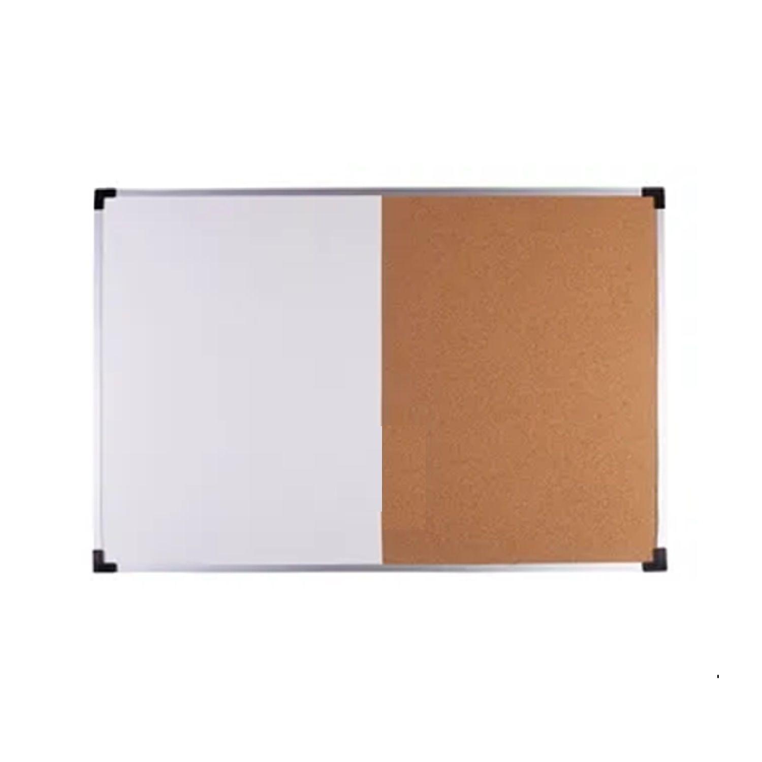 PIZARRA MIXTA MAGNÉTICA Y CORCHO 100X150CM-0