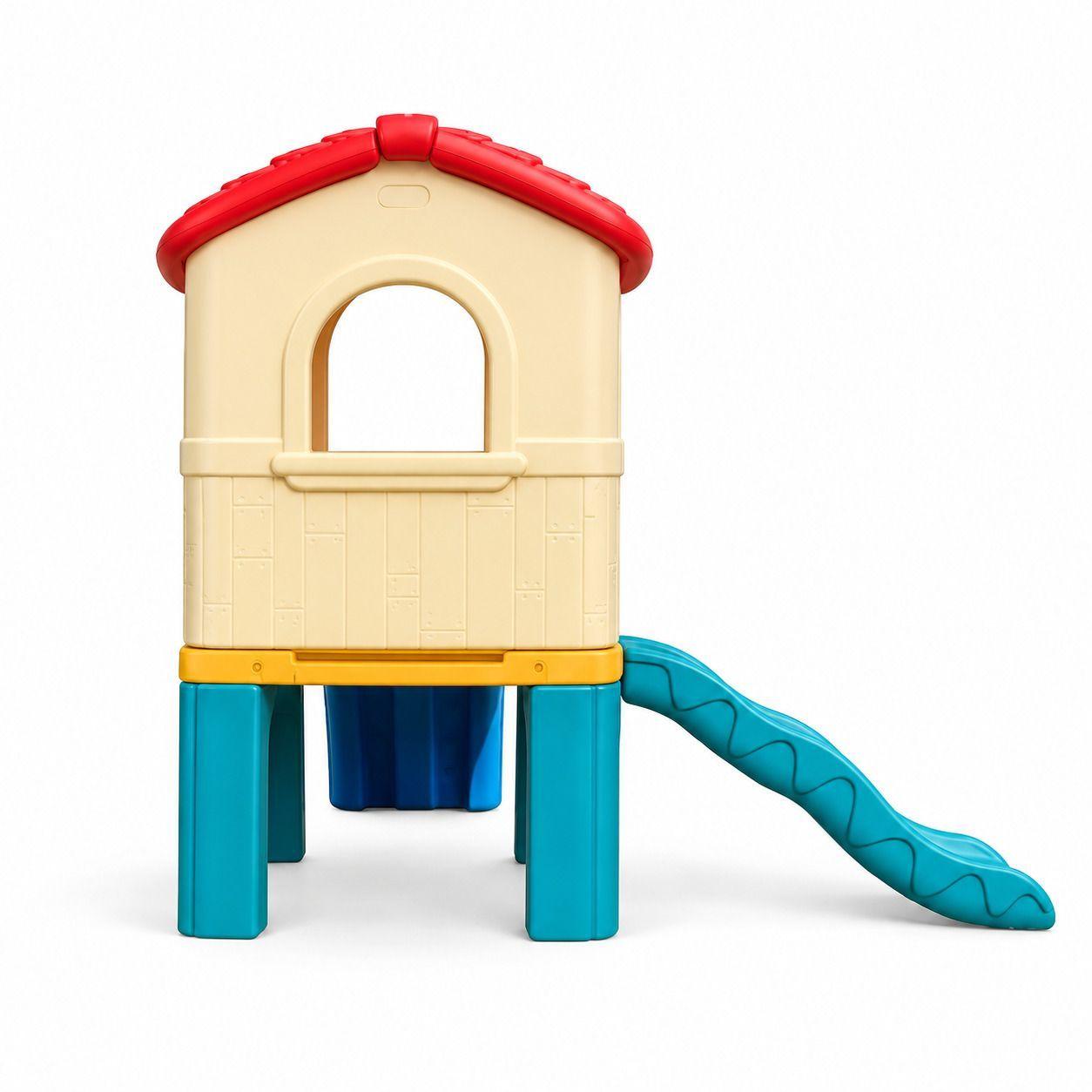 Casa de Juegos para ninos con Resbalin y trepador-3