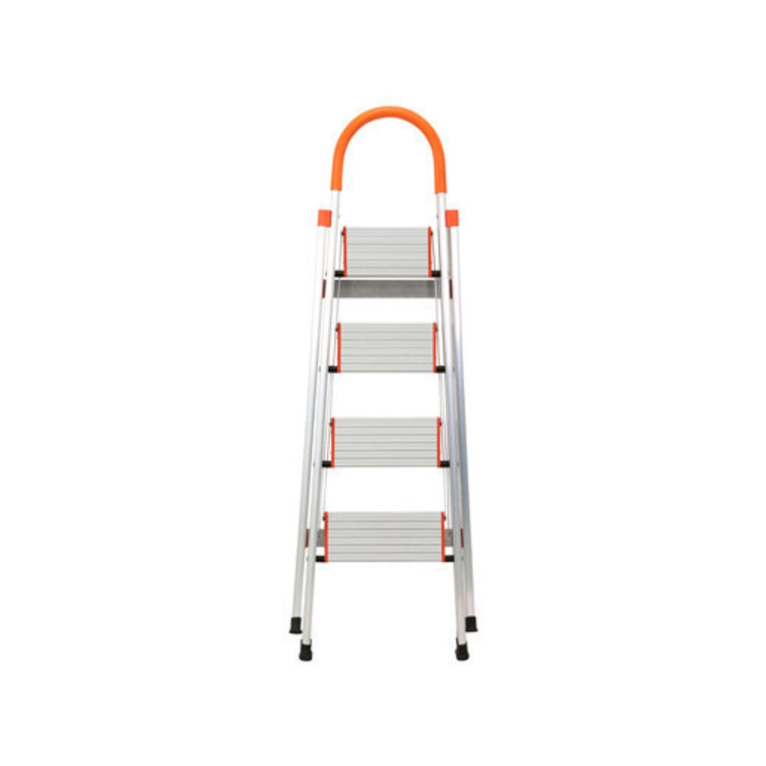 Escalera Aluminio domestica 4 peldaños-0