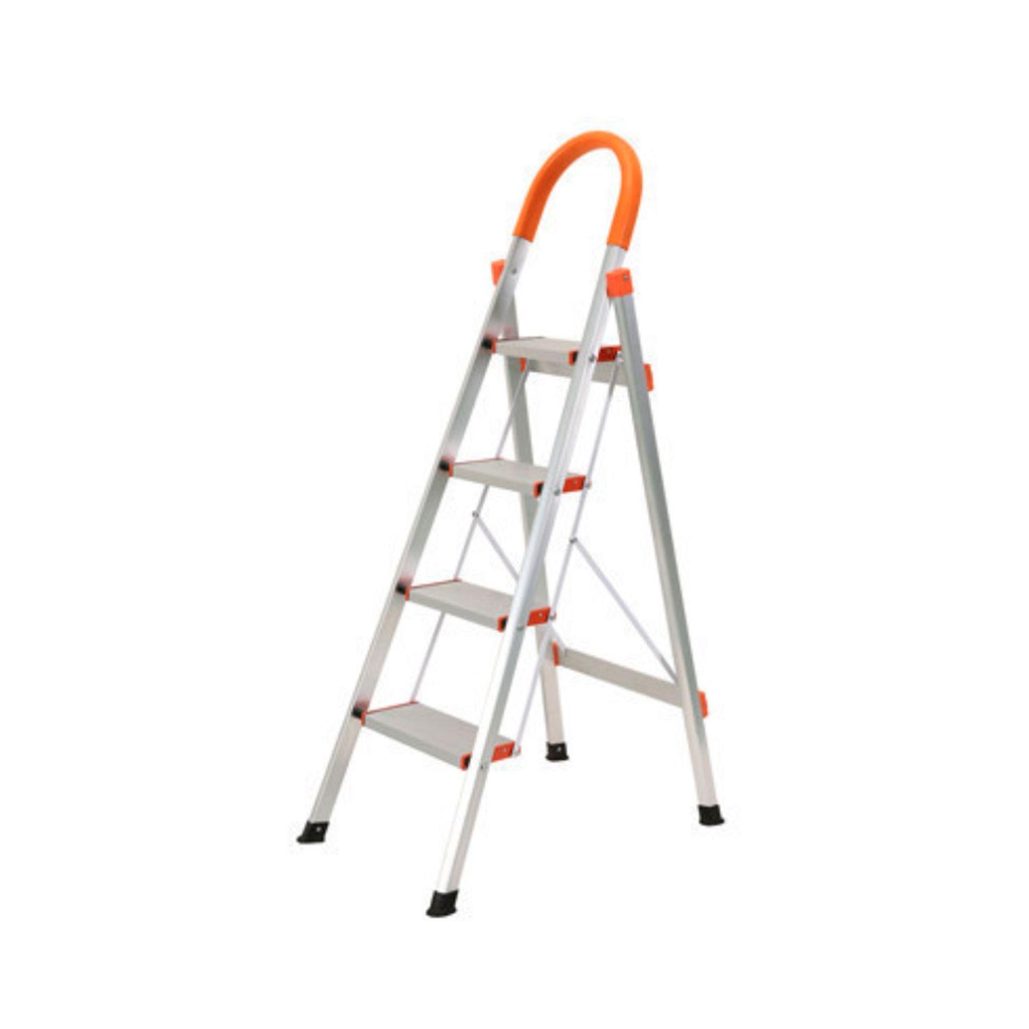 Escalera Aluminio domestica 4 peldaños-1