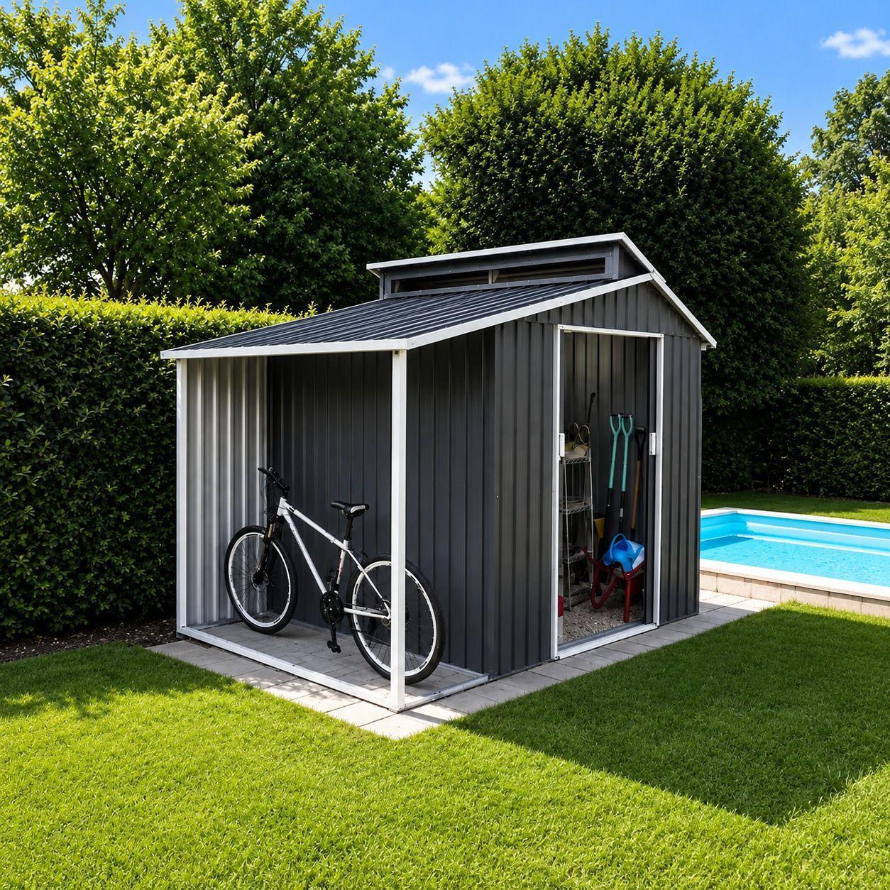 Bodega Deluxe 2 en 1 de 6,85 m2-0