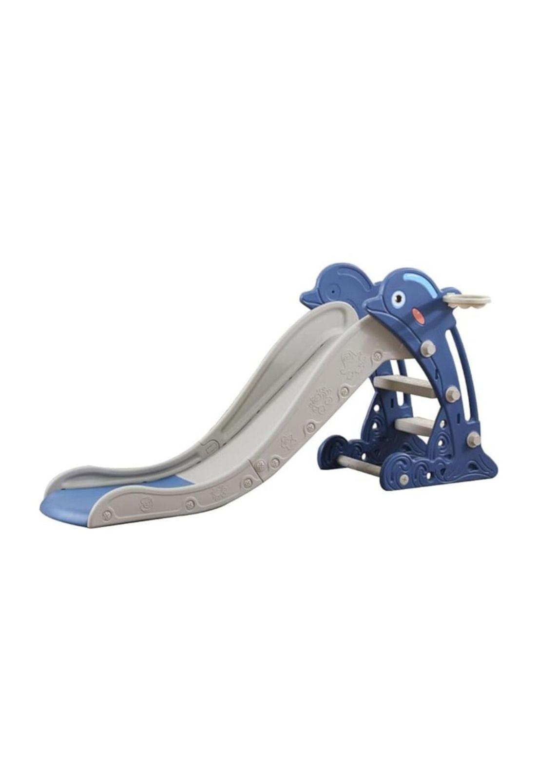 Resbalin Delfin Plegable + Aro de Baloncesto Azul-3