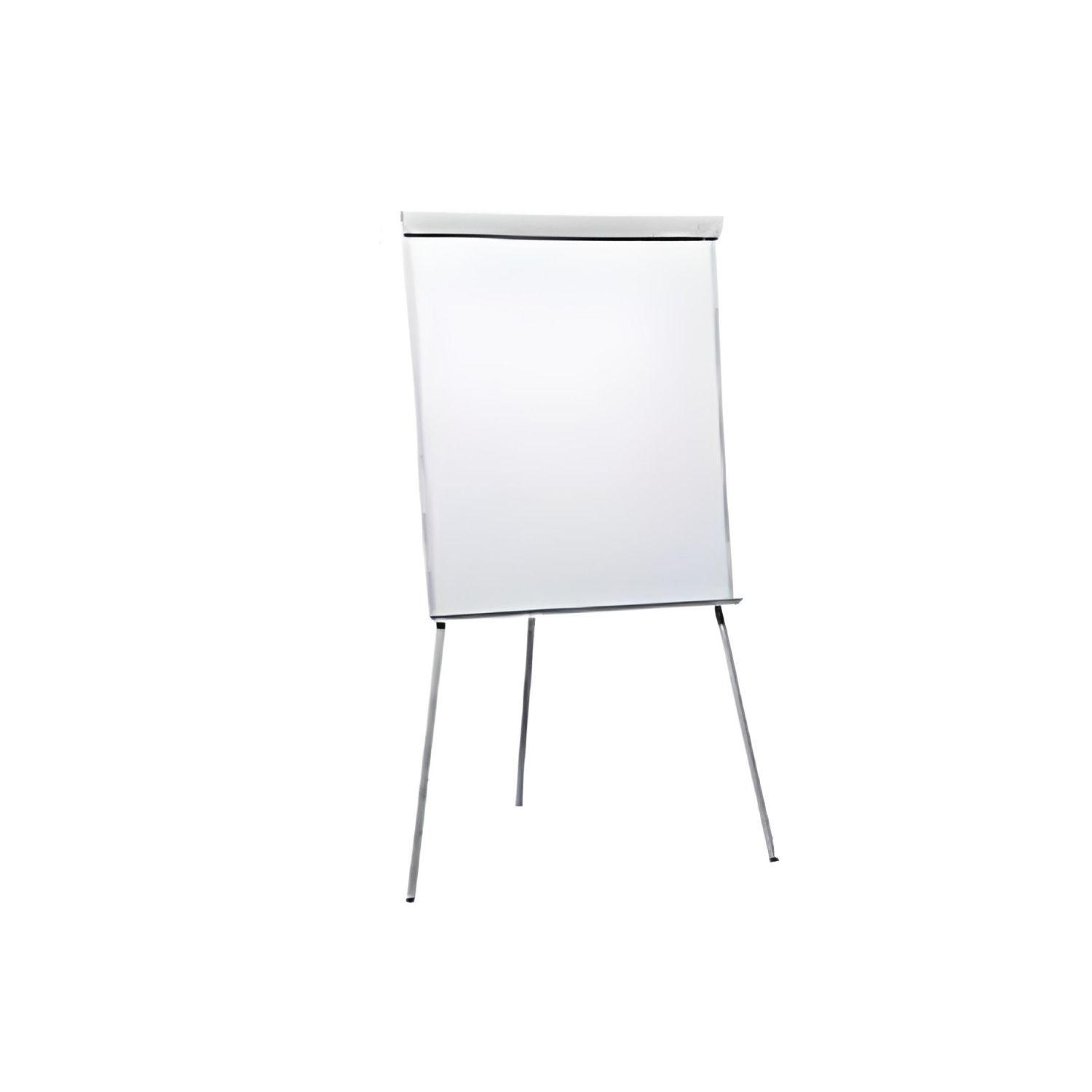 PIZARRA MAGNÉTICA ATRIL CON PAPELOGRAFO BLANCO 70X100CM-0