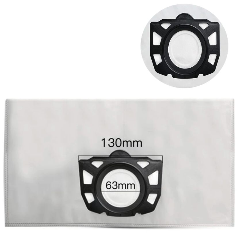 Pack 5 bolsas aspiradora WD4 WD5 WD6-7